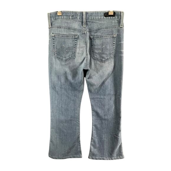 Adriano Goldschmied Farrah Jeans Womens 29 Blue 70s Bell Bottom Denim Retro USA - Picture 4 of 16